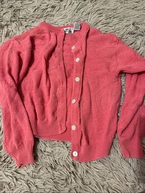 Vintage cropped cardigan